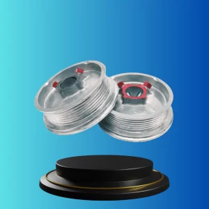 JJuego de 2 Poleas de 8" para Puertas Seccionales Levadizas