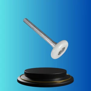 Rodillo de Nylon 2" para Puertas Seccionales Levadizas(GARAJE)